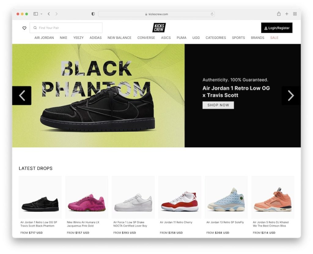 20 Best Shoe Website Design Ideas 2024