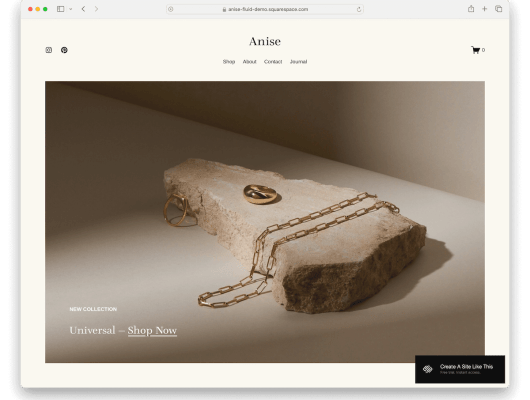 squarespace luxury templates