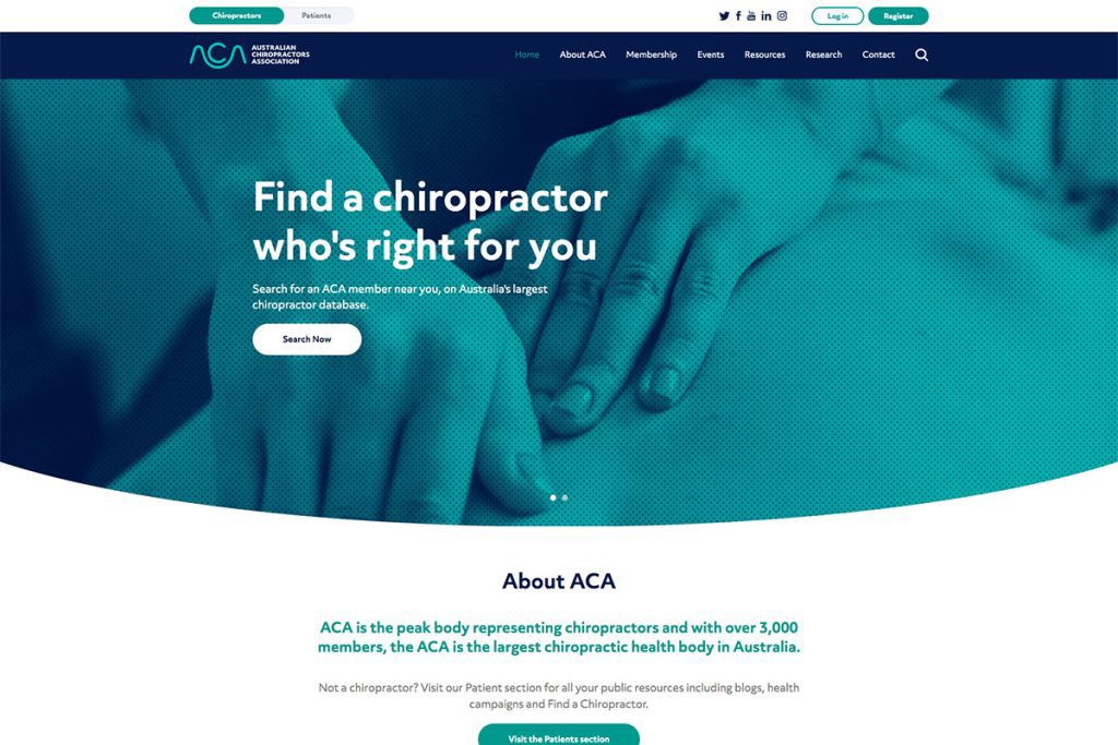 18 Best Chiropractic Websites For Design Inspiration 2024