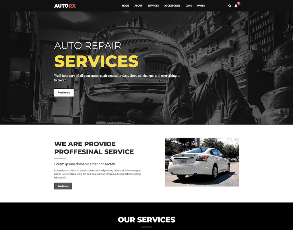 18 Top Car Dealer & Automotive Website Templates 2024