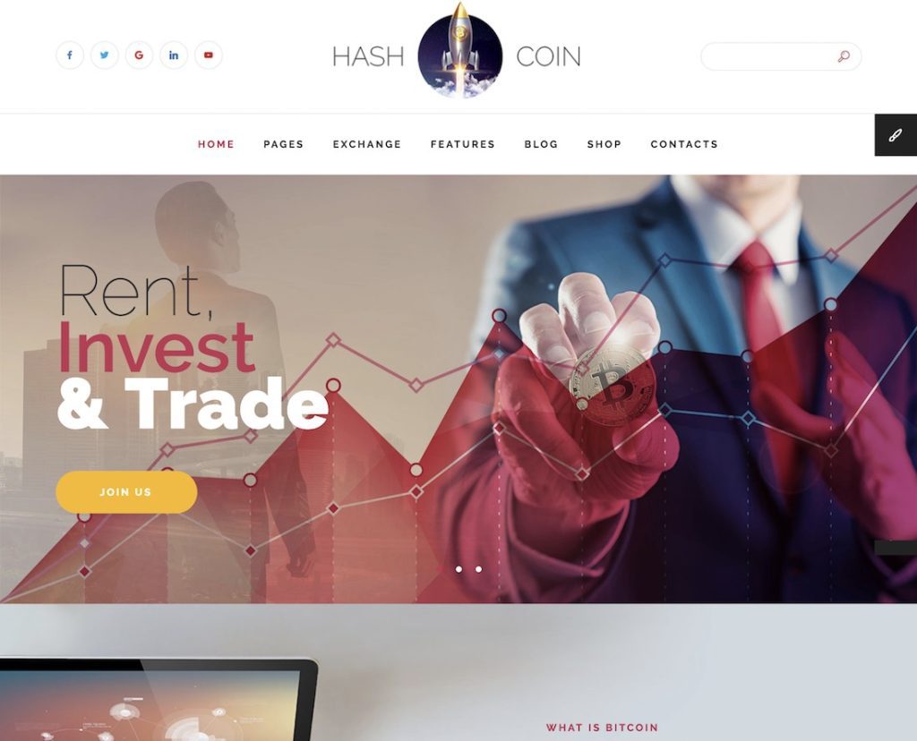 20 Best Cryptocurrency Website Templates 2024