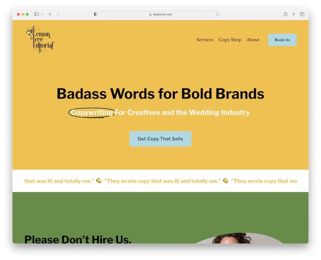 21 Best Copywriter Websites (Examples) 2024