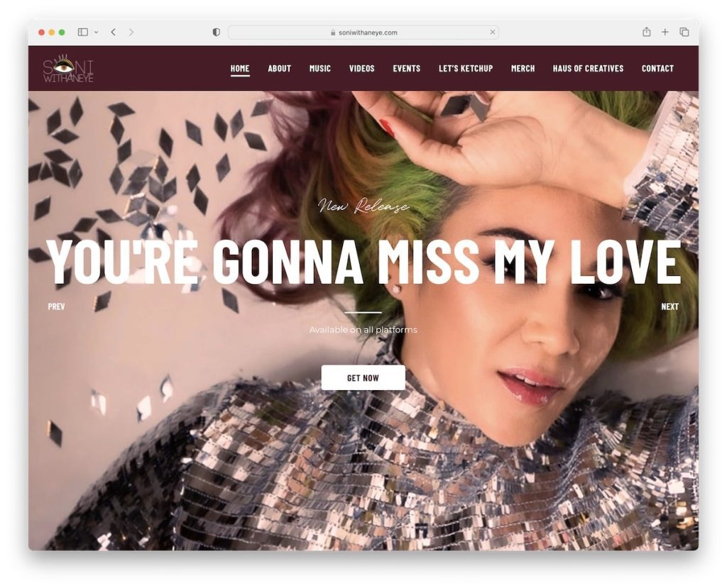 21 Best Singer Websites (Examples) 2024
