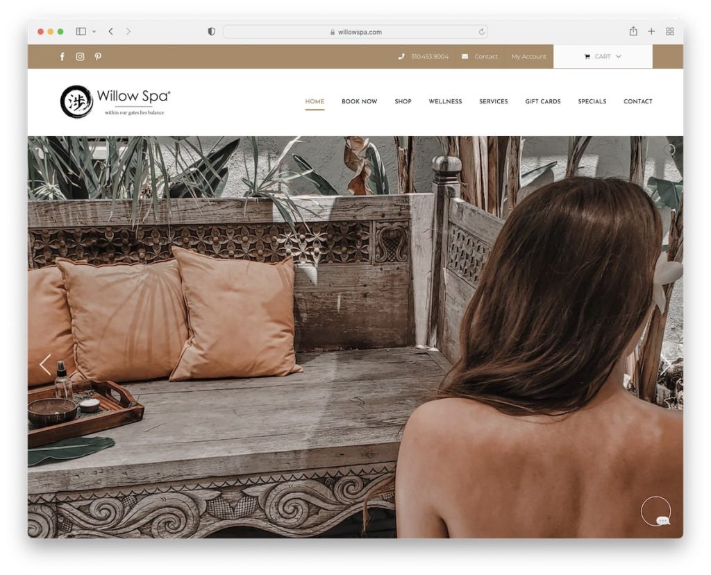 23 Best Spa Websites (Examples) 2024