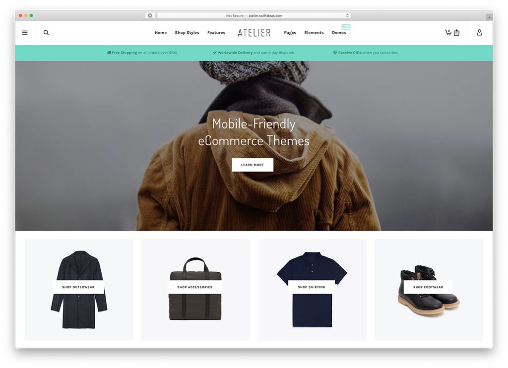 20 Best Mobile Friendly eCommerce Themes 2025
