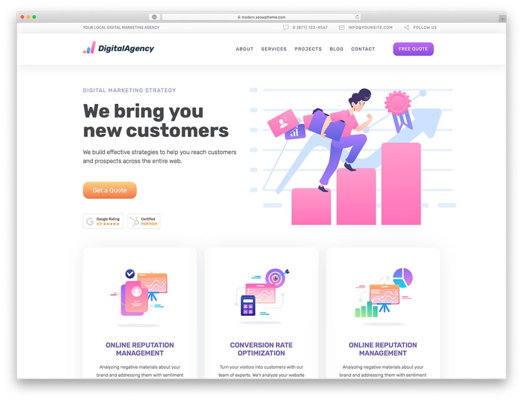 21 Best SEO Friendly WordPress Themes 2025