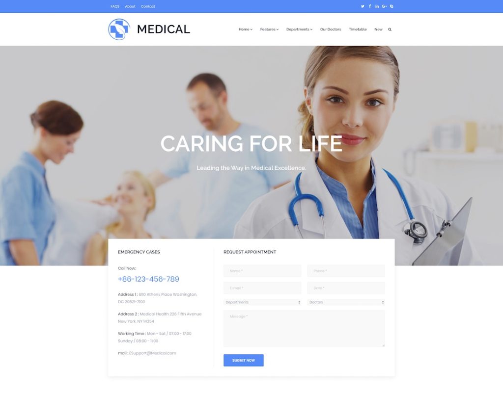 16 Best Doctor Website Templates 2025