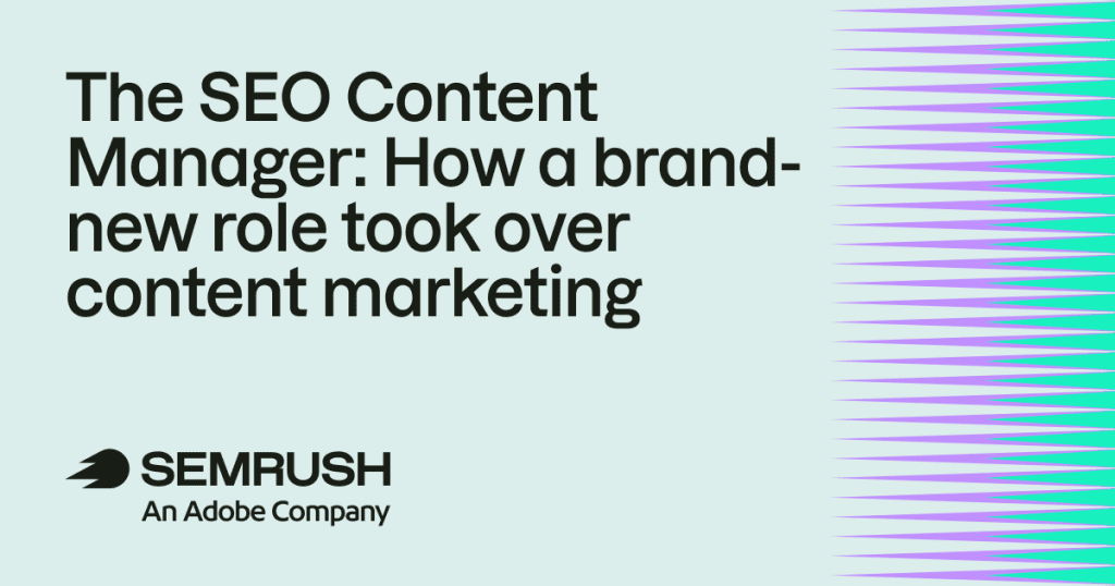 How a brand-new role took over content marketing [Study]