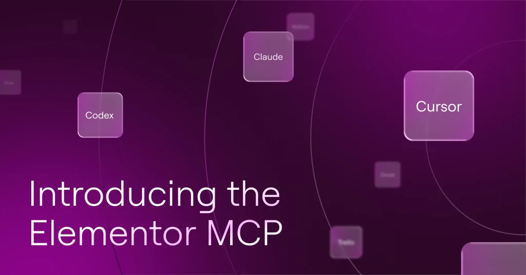 Introducing the Elementor MCP