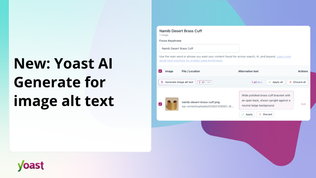 from flagged to fixed • Yoast