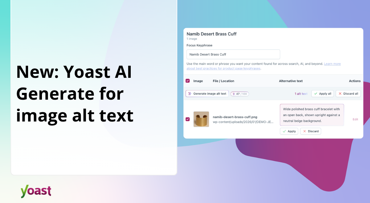 from flagged to fixed • Yoast 1 yoar52.png